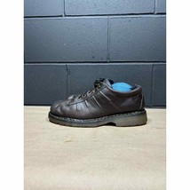 VTG Dr Doc Martens DMs 11306 Mens 13 Chunky Dark Brown Leather Oxfords Sneakers - £43.93 GBP