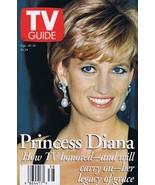 ORIGINAL Vintage Sep 27 1997 TV Guide No Label Princess Diana of Wales - £22.20 GBP