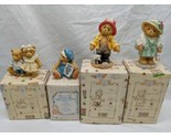 Lot Of (4) Members Only Cherished Teddies - $71.27