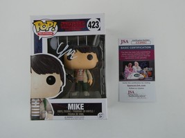 Finn Wolfhard Signed Stranger Things Funko Pop 423 Mike Autographed JSA COA - $247.49