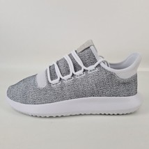  Adidas Shoes Men Tubular Shadow Knit White Sneakers Running CQ0928 Size 8 - £51.11 GBP