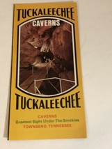 Vintage Tuxkaleechee Brochure Townsend Tennessee BR11 - £7.87 GBP