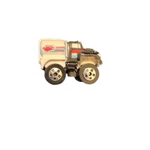 Micro Machines 1987 Road Champs White 1980's Tanker Truck Speed Wheels - $4.99
