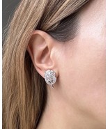 THEDA Sterling Silver Marcasite Rose or Flower Studs Earrings - $665.25 MXN