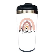 Nana Rainbow Stainless Steel Travel Coffee Mug, Funny Insulated Water Bottle Tum - $16.99