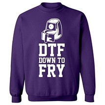 Kellyww Fun for Foodies DTF Down to AirFry Funny Air Fryer - Sweatshirt ... - $54.94