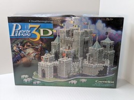 Factory Sealed Puzz 3D Camelot 620pc 3-D Puzzle #4687 by Milton Bradley ... - $36.63