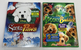Lot of 2 DVDs: The Search For Santa Paws (2010) & Spooky Buddies (2011) Disney - $11.99