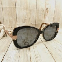 Max Mara Black Gold Oversized Eyeglasses FRAMES ONLY - MM Layers CJ6HA 56-17-135 - $37.57