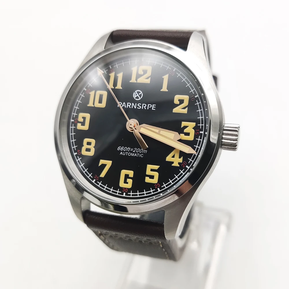 Luxury vintage watch automatic mechanical watch NH35 caliber flight 40mm... - $103.37
