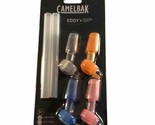 Camelbak KIDS Eddy + Replacement 2 Straws &amp; 4 Multicolor Valve Set NEW - £10.16 GBP