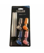 Camelbak KIDS Eddy + Replacement 2 Straws &amp; 4 Multicolor Valve Set NEW - £10.11 GBP