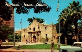 Postcard The Alamo Misssion San Antonio Texas Vintage - £10.07 GBP