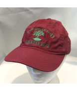 Common Ground Country Fair Unity Maine Red Organic Cotton Strapback Hat Cap - $739.31 MXN
