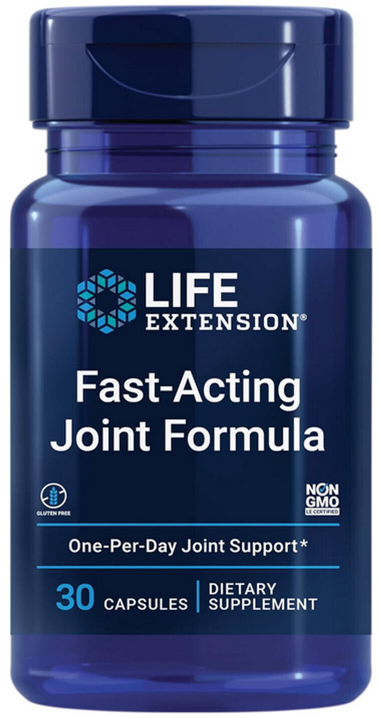 Primary image for FAST ACTING JOINT FORMULA  DISCOMFORT RELIEF 30 Capsule LIFE EXTENSION