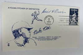 Cecil Travis Signed Autographed Babe Ruth Vintage First Day Cover FDC - £31.59 GBP