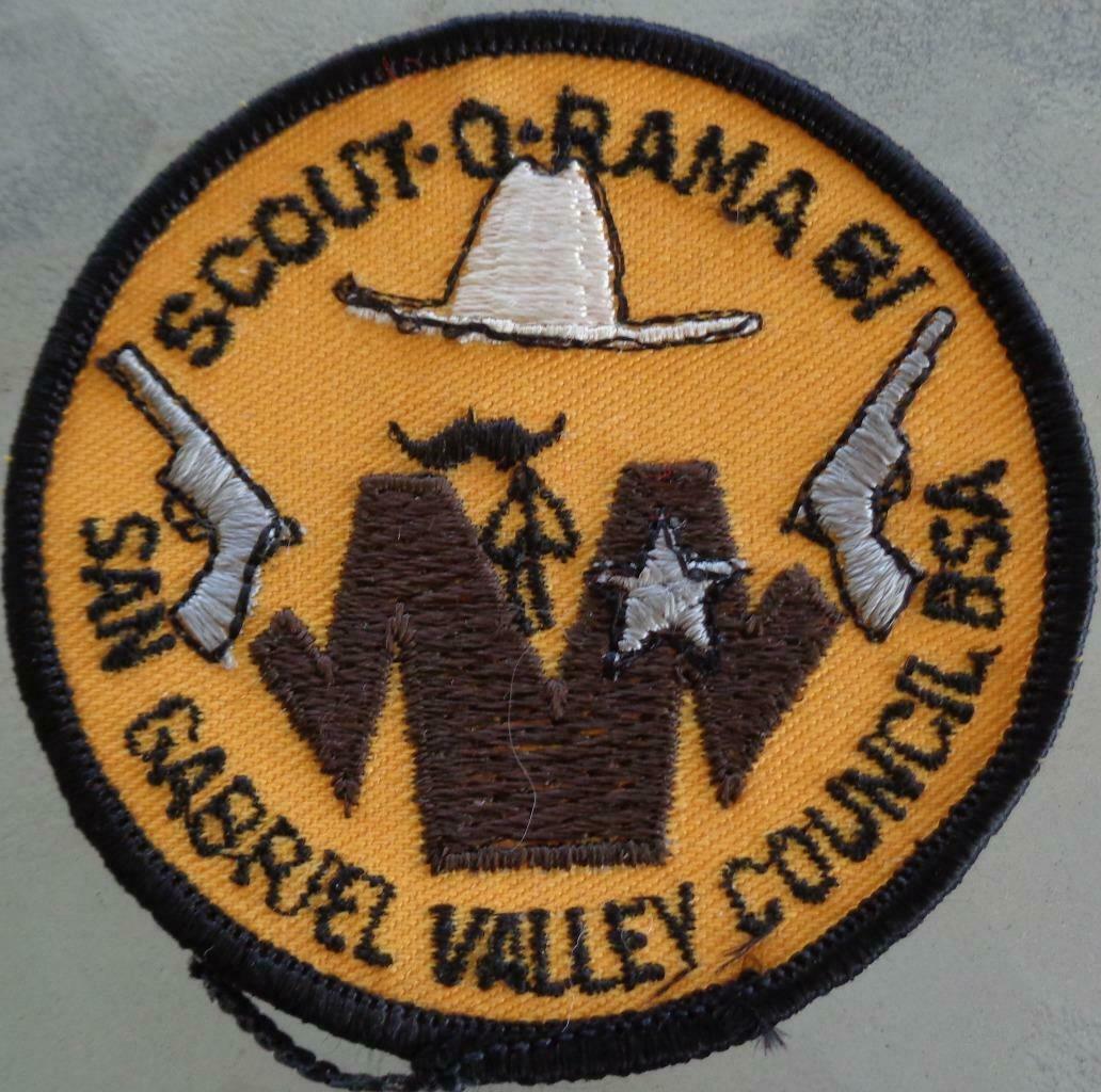 Vintage Scout-O-Rama Sew-On Patch – Gently Used – VGC – COLLECTIBLE SCOU... - $5.93