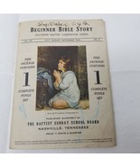 Beginner Bible Study Booklet 1944 Southern Baptist Convention Illustrated - $18.95