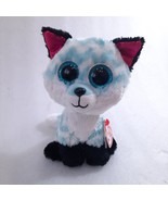 NEW Ty Beanie Boos Piper Fox Plush Aqua Teal Claire’s Exclusive cat Chev... - $25.80 CAD