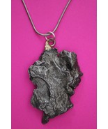 Meterorite Necklace W/ Chain Campo Del Cielo 14.1 Grams Genuine Dino Gir... - $47.98 CAD
