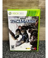 Warhammer 40,000: Space Marine (Xbox 360, 2011) CIB Complete - Tested - $545.46 MXN
