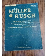 Müller Rusch String Methods Violin Book 1 - $18.69