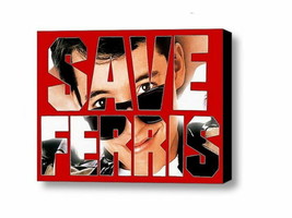 Framed Save Ferris Bueller&#39;s Day Off 9X11 Art Print Limited Edition w/signed COA - £15.16 GBP