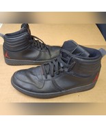 Nike Air Jordan Heritage High Top Shoes Triple Black Mens 11.5 886312 Ju... - £44.55 GBP