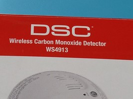 DSC WS4913 Wireless Carbon Monoxide Detector White - £31.60 GBP