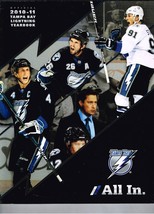 2010-11 NHL Tampa Bay Lightning Yearbook Ice Hockey - $34.65
