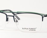 BLACK FOREST Di Marion Ramm BFF5077 V Verde /Blu OCCHIALI UNICI 53-17-140mm - $117.66