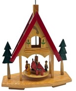 Vtg Joybrite 12" Windmill Carousel Nativity Wood Christmas Incomplete Fo... - €16,53 EUR Vtg Joybrite 12" Windmill Carousel Nativity Wood Christmas Incomplete Fo... - €16,53 EUR