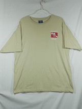 Davisons Of Bermuda T-shirt Men&#39;s XL Yellow Pirate Dive CO.  Vintage  - £18.37 GBP