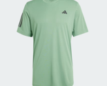 adidas Club 3-Stripes Tee Men&#39;s Tennis T-Shirts Sports Top Asian Fit NWT... - £41.78 GBP