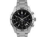 Seiko black dial steel chronograph mens watch ssb049 thumb155 crop