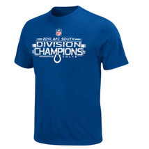 Indianapolis Colts 2010 AFC South Division Champions NWT t-shirt NFL Indy AFC - £15.45 GBP