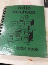 Vintage Spiral Cookbooks Hello Neighbor Clearwater Lutheran Parish - £31.96 GBP