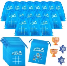 24 Sets Hanukkah Party Favors Hanukkah Tic Tac Toe Game Educational Chanukah - £6.73 GBP