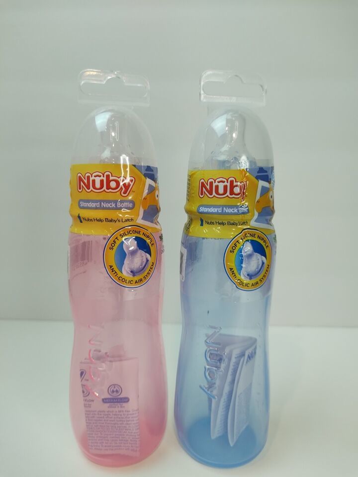 Nuby Standard Neck Bottle For Babies New - $9.41