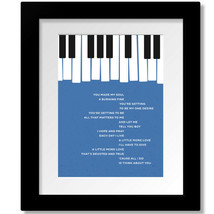 All I Do by Stevie Wonder - Soul Music Love Song Lyric Print, Canvas or ... - £15.18 GBP+