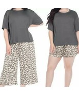 Honeydew ~ Women&#39;s Size L ~ 3 Piece Pajama Set ~ Super Soft Jersey ~ LEO... - $25.00