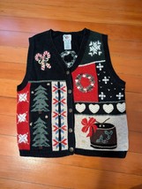 Vintage Nutcracker Christmas Ugly Sweater Vest Women Small Embroidered B... - $367.99 MXN Vintage Nutcracker Christmas Ugly Sweater Vest Women Small Embroidered B... - $367.99 MXN