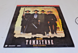 Tombstone LaserDisc LD Movie Widescreen Edition Kurt Russell Val Kilmer - $183.09 MXN
