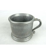 Vintage Heavy Pewter Child/Baby Cup, Half Pint, Miniature Tankard Mug, U... - $367.75 MXN