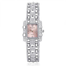 New Women’s Silver Fancy Bracelet Analog Dress Watch - £11.61 GBP