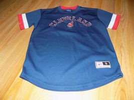 Youth Size Small 8-10 Mighty Mac Sports Cleveland Indians Baseball Jersey MLB  - £17.59 GBP