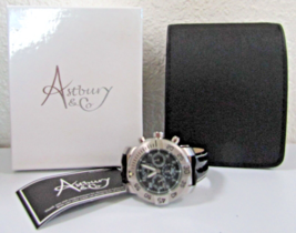 Men&#39;s New Astbury and Co. Automatic Stainless Steel Round Watch with Case  - $197.01