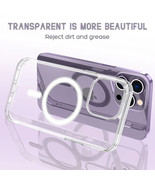 Magnetic Case for iPhone 14 15 Pro Max Waterproof Shockproof Screen Phon... - £7.72 GBP+
