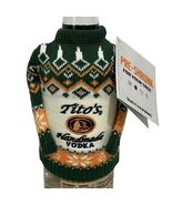 Tito’s Vodka Bottle Sweater Christmas Holiday 2025 Ugly Christmas Orname... - $121.76 MXN