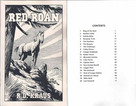 Red Roan - R. D. Kraus -  Western Short Story Omnibus - 2020 OWP Pulp Chapbook - £2.34 GBP